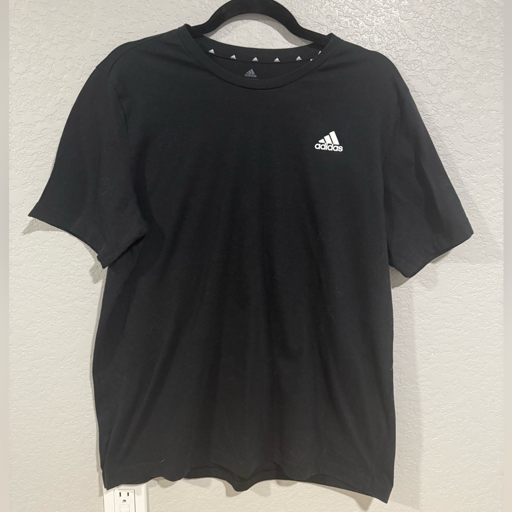 Adidas Men's Black Short Sleeve Tee